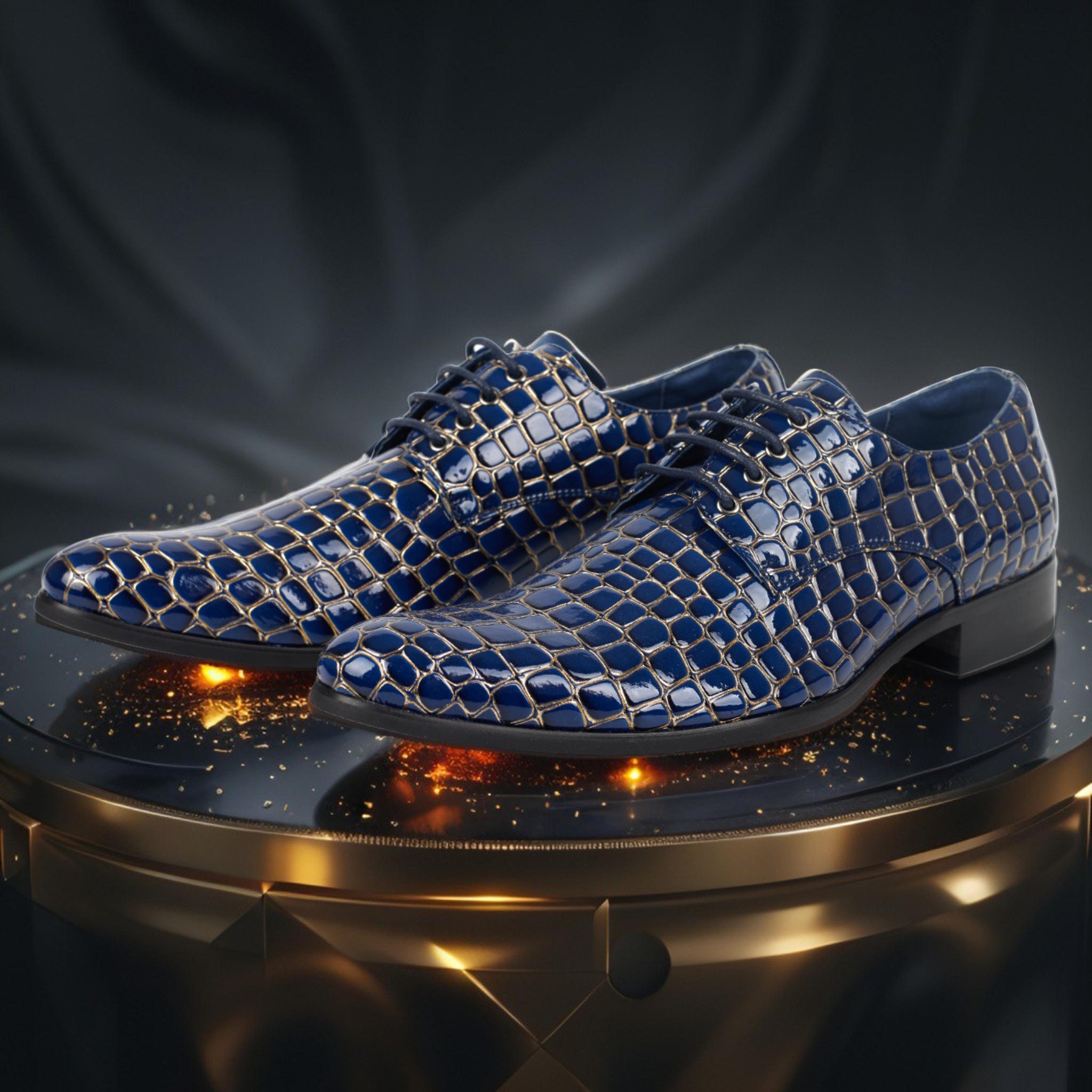 Blue Venom Lureaux - Handgemaakte Nette Schoenen Voor Heren | Lureaux