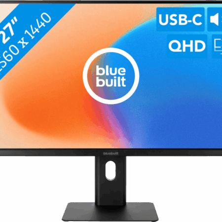 BlueBuilt 27 inch Quad HD Monitor met USB C