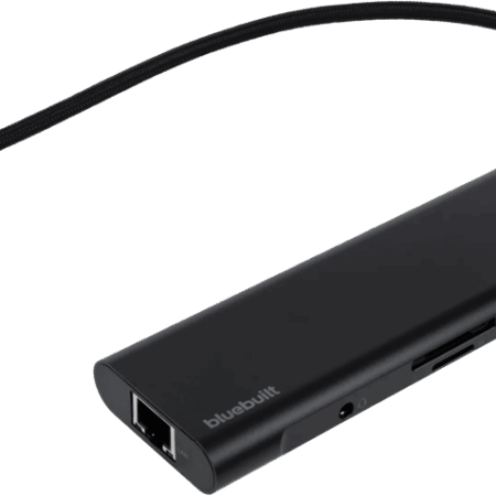 BlueBuilt 8-in-1 HDMI Docking Station met Usb C Zwart