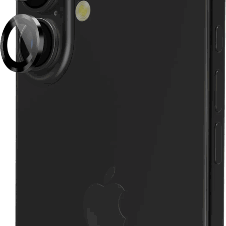 BlueBuilt Aluminium Camera Lens Protector Apple iPhone 17 Black