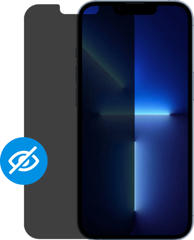 BlueBuilt Apple iPhone 14 / 13 / 13 Pro Privacy Filter Screenprotector Glas