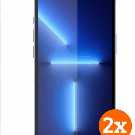 BlueBuilt Apple iPhone 14 / 13 / 13 Pro  Screenprotector Glas Duo Pack