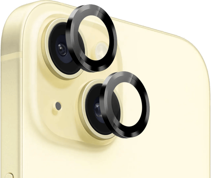 BlueBuilt Apple iPhone 15 / 15 Plus Camera Lens Protector Aluminium