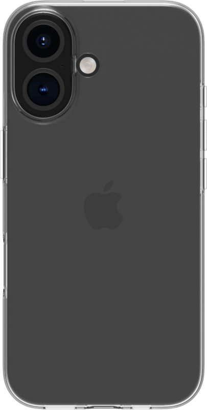 BlueBuilt Apple iPhone 16 Back Cover Transparant