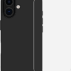 BlueBuilt Back Cover iPhone 16 Zwart + Screenprotector Glas