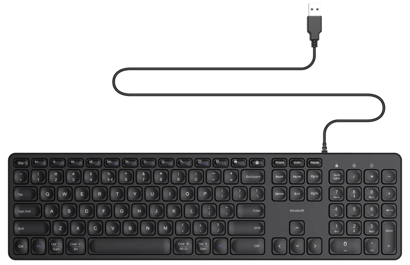 BlueBuilt Bedraad Toetsenbord QWERTY