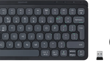 BlueBuilt Bluetooth Toetsenbord Premium Mini + Imperium Ergonomische Bluetooth Muis