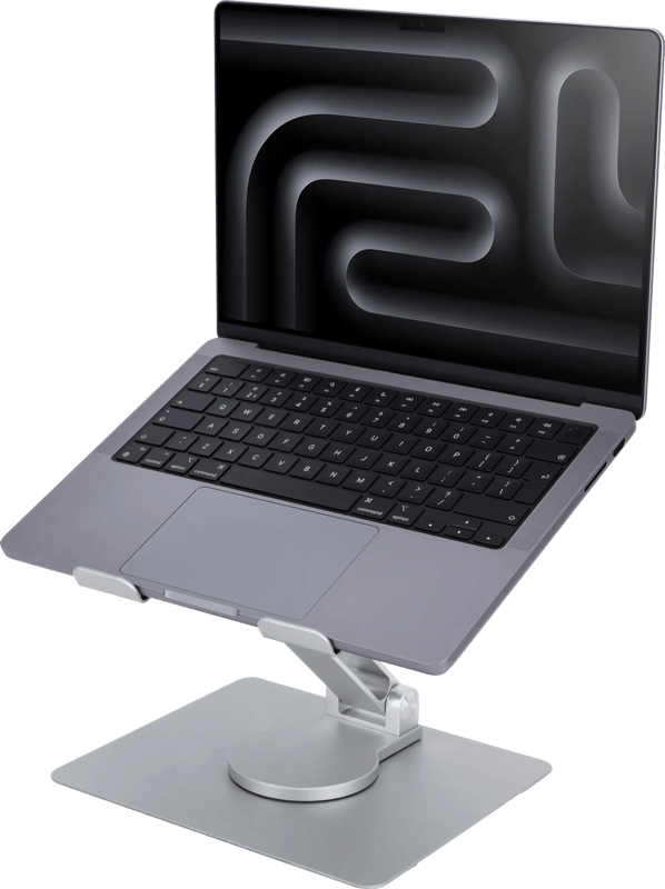 BlueBuilt Draaibare en Verstelbare Laptopstandaard 10 - 17 Inch