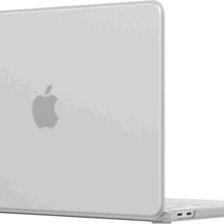 BlueBuilt Hardcase Transparant Mat voor Apple MacBook Neo