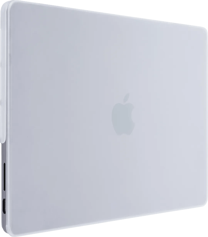 BlueBuilt Hardcase Transparant Mat voor MacBook Pro 14 inch