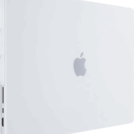 BlueBuilt Hardcase Transparant Mat voor MacBook Pro 16 inch