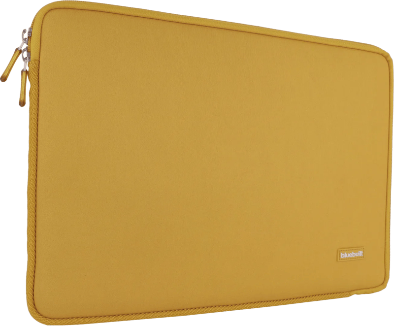 BlueBuilt Laptophoes voor Apple MacBook Air/Neo 13 inch Geel