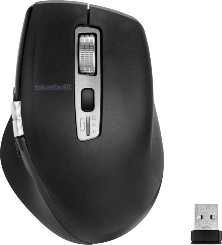 BlueBuilt Maximus Draadloze Ergonomische Bluetooth Muis