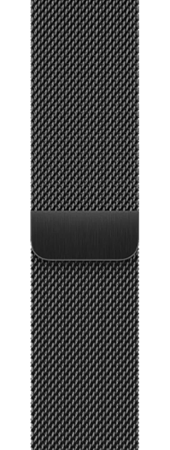 BlueBuilt Milanees Bandje Zwart voor Apple Watch 40/41/42 mm