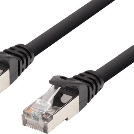 BlueBuilt Netwerkkabel FTP CAT6 1 meter zwart