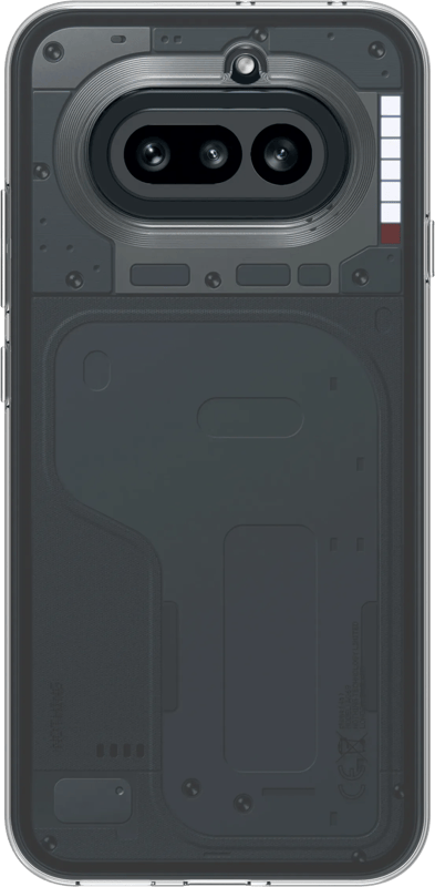 BlueBuilt Nothing Phone (4a) Back Cover Transparant