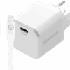 BlueBuilt Power Delivery Oplader 20W + Lightning Kabel 3m Nylon Wit