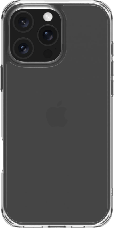 BlueBuilt Protective Back Cover iPhone 16 Pro Max Transparant