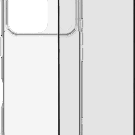 BlueBuilt Protective Back Cover iPhone 17 Pro Transparant + BlueBuilt iPhone 17 Pro Screenprotector Glas