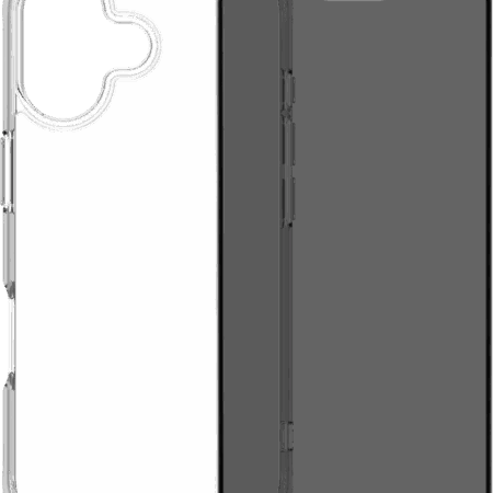 BlueBuilt Protective Back Cover iPhone 17 Transparant + BlueBuilt iPhone 17 Privacy Screenprotector