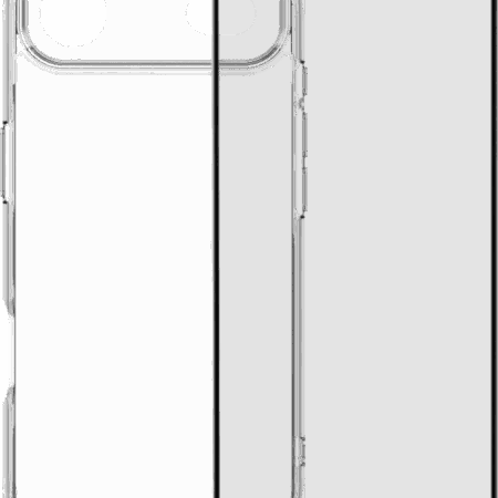 BlueBuilt Protective Back Cover iPhone Air Transparant + BlueBuilt iPhone 17 Air Screenprotector Glas