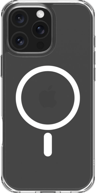 BlueBuilt Protective Back Cover met MagSafe iPhone 16 Pro Max Transparant