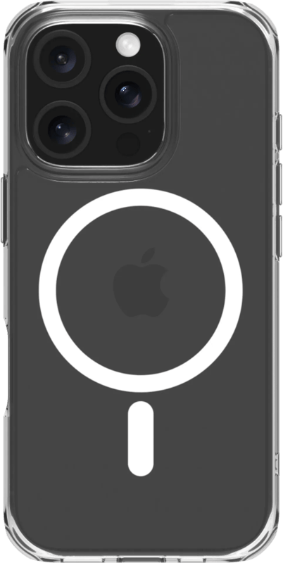 BlueBuilt Protective Back Cover met MagSafe iPhone 16 Pro Transparant
