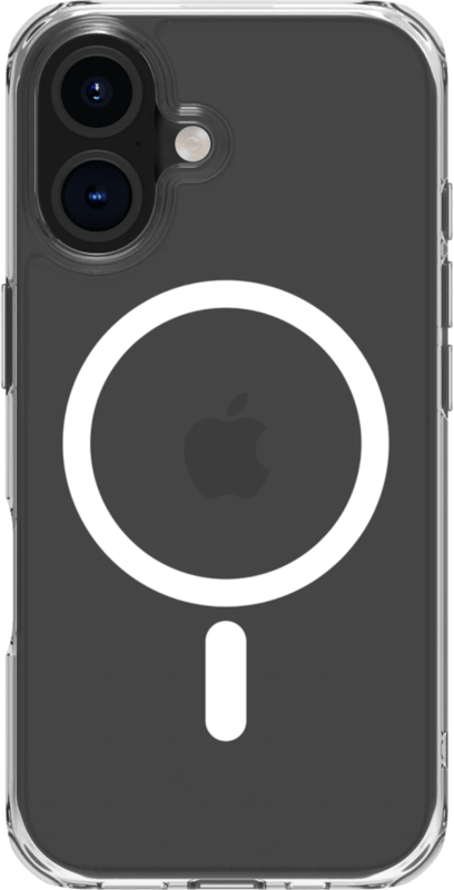 BlueBuilt Protective Back Cover met MagSafe iPhone 16 Transparant