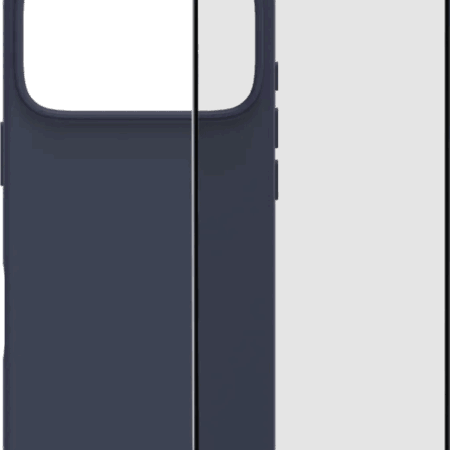 BlueBuilt Protective Back Cover met MagSafe iPhone 17 Pro Blauw + iPhone 17 Pro Screenprotector Glas