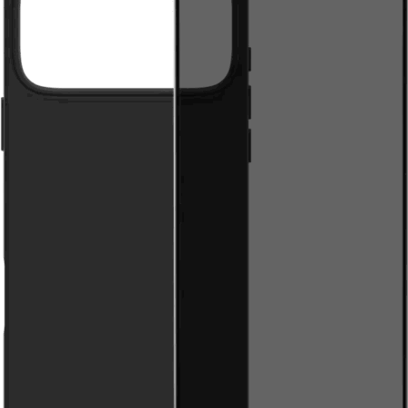 BlueBuilt Protective Back Cover met MagSafe iPhone 17 Pro Max Zwart + BlueBuilt iPhone 17 Pro Max Privacy Screenprotector Glas