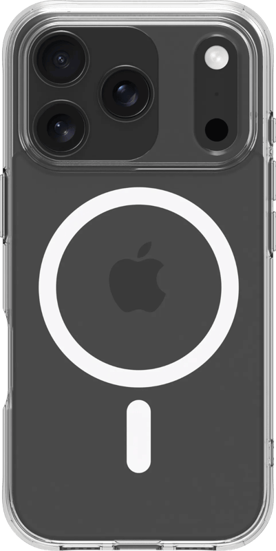 BlueBuilt Protective Back Cover met MagSafe iPhone 17 Pro Transparant