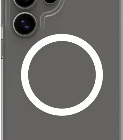 BlueBuilt Protective Back Cover met Magneet Samsung Galaxy S25 Ultra Transparant