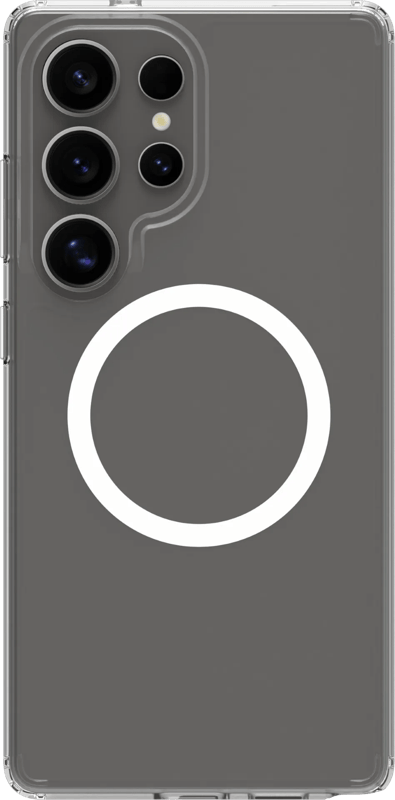 BlueBuilt Protective Back Cover met Magneet Samsung Galaxy S25 Ultra Transparant