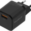 BlueBuilt Quick Charge Oplader met Usb A Poort 18W Zwart