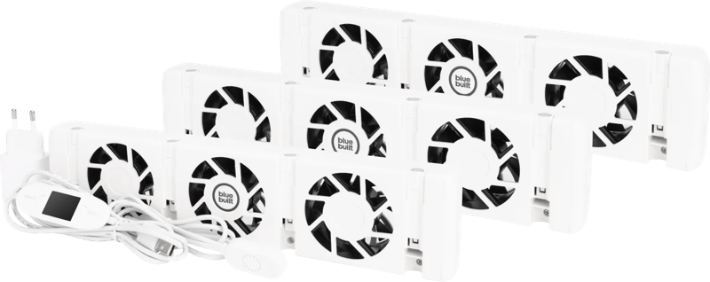 BlueBuilt Radiatorventilator Triple Pack
