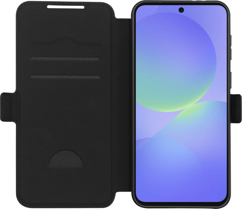 BlueBuilt Samsung Galaxy A37 Book Case Zwart