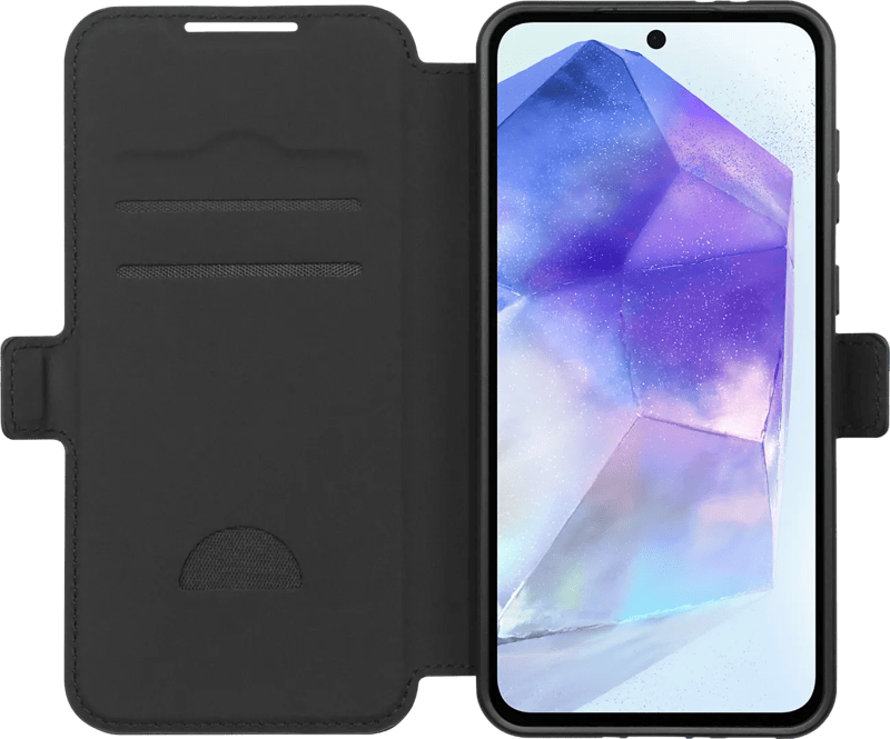 BlueBuilt Samsung Galaxy A56 Book Case Zwart