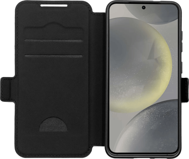 BlueBuilt Samsung Galaxy S25 Book Case Zwart