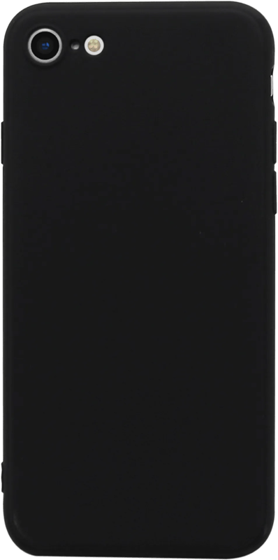 BlueBuilt Soft Case Apple iPhone SE 2022 / SE 2020 / 8 / 7 Back cover Zwart