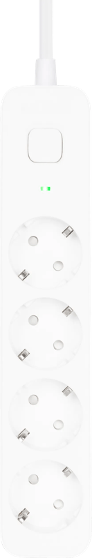 BlueBuilt Stekkerdoos 4-voudig 3 meter Wit