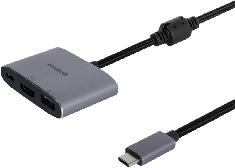 BlueBuilt USB-C naar USB-C / USB-A en HDMI Converter