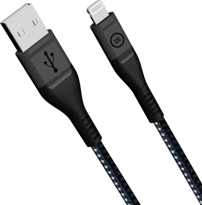 BlueBuilt Usb A naar Lightning Kabel 1