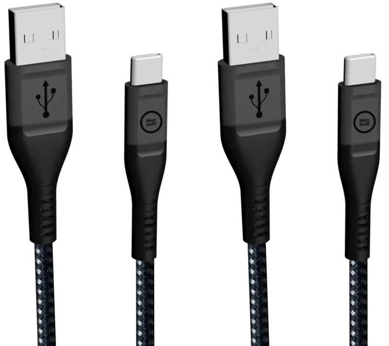 BlueBuilt Usb A naar Usb C Kabel 1