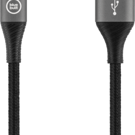 BlueBuilt Usb A naar Usb C Kabel 3m Nylon Zwart