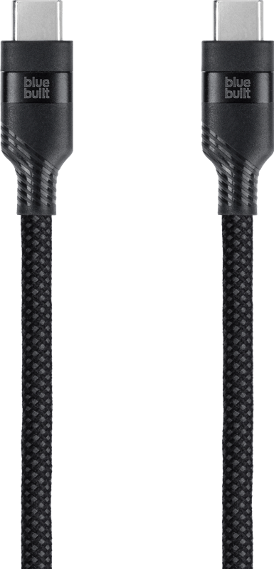 BlueBuilt Usb C Kabel 240W 2m Nylon Zwart