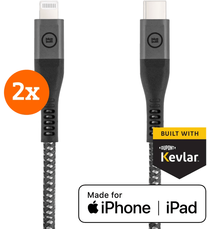 BlueBuilt Usb C naar Lightning Kabel 1