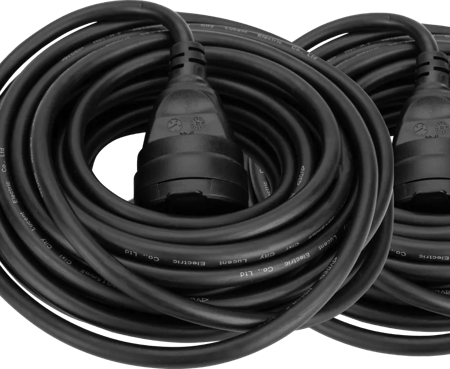 BlueBuilt Verlengkabel IP44 10m Duo Pack