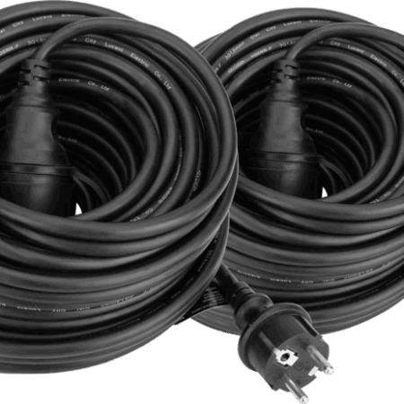 BlueBuilt Verlengkabel IP44 25m Duo Pack