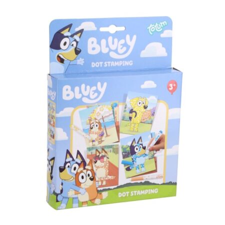 Bluey Dot Stempelen Met 6 Kaarten | Totum