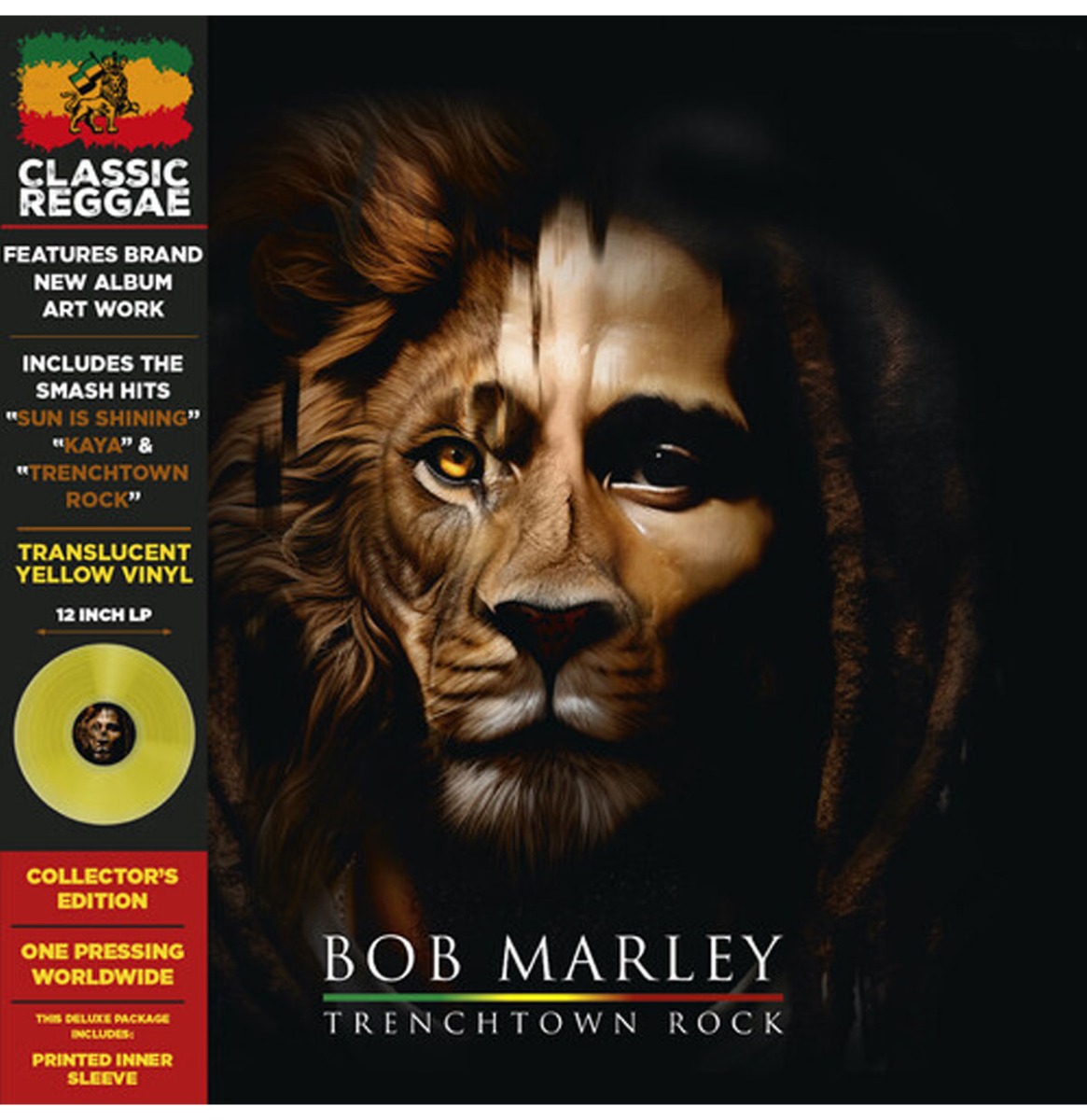 Bob Marley - Trenchtown Rock (Doorzichtig Geel Vinyl) | 27% korting (LP) | Fiftiesstore